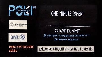 One Minute Paper (Ariane Dumont)
