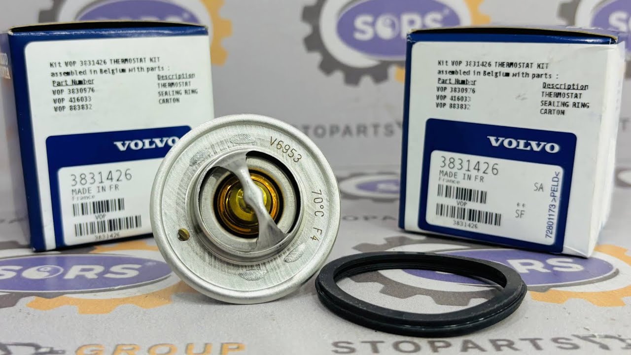 HEAVY DIESEL ENGINE VOLVO PENTA 3831426 THERMOSTAT | GENUINE PARTS AND COMPONENTS SUPPLY 