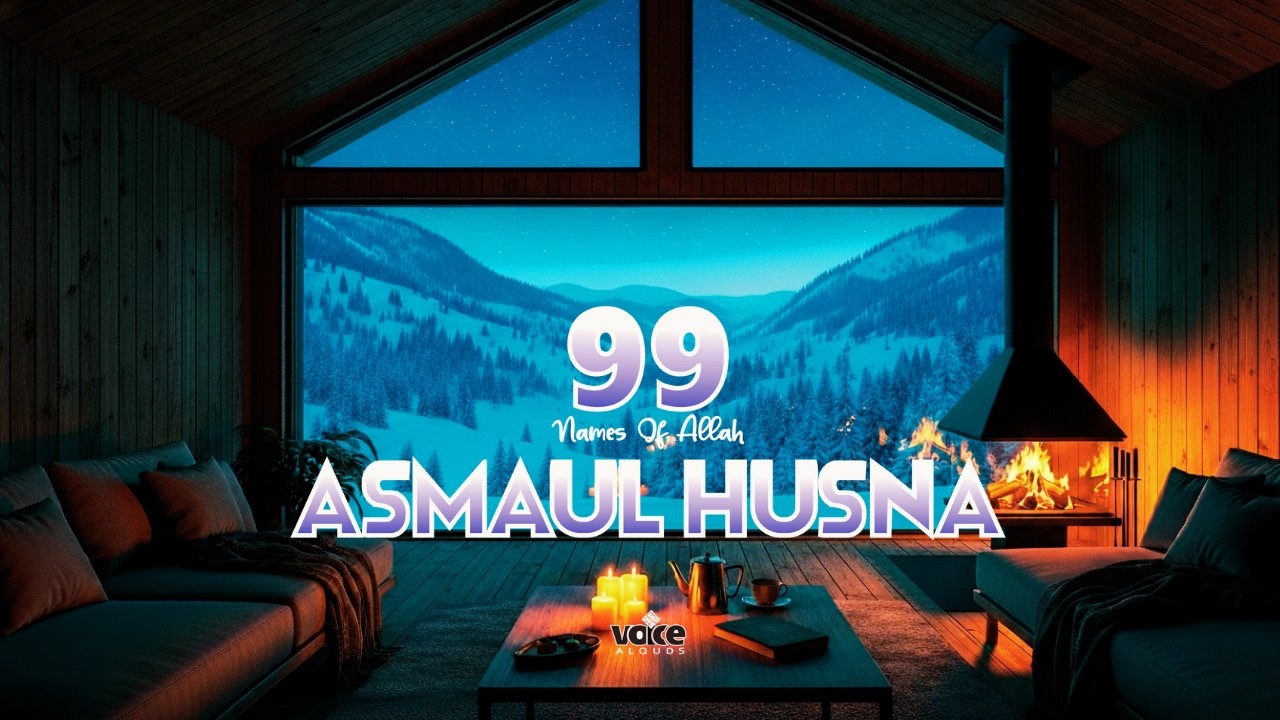 أول مره ! أسماء الله الحسنى بصوت القارئ علاء عقل - هدوء و سكينة لا توصف Names Of Allah