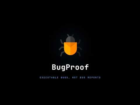 BugProof YouTube video