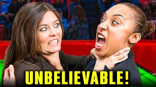 Most RIDICULOUS Moments In Woman Snooker History