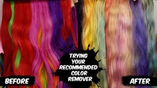 TRYING A NEW COLOR REMOVER METHOD! screenshot 5