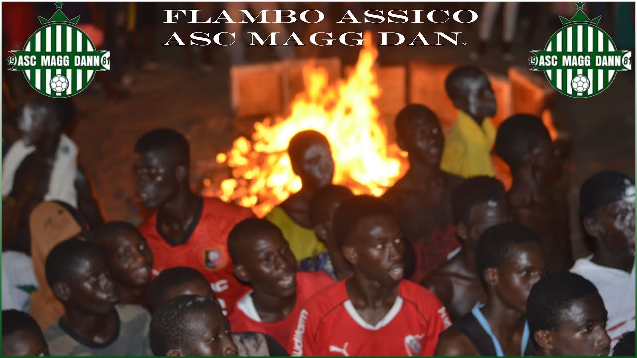 Flambeaux ASSICO de l'ASC MAGG DAAN avant d'affronter CEDDO 80... Lou néxx waay