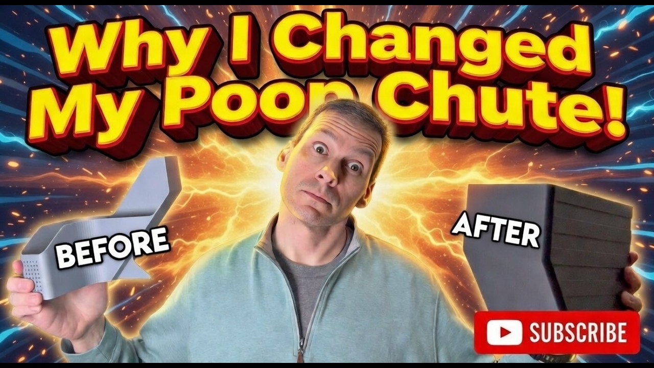 Почему я ЗАМЕНИЛА желоб для сбора экскрементов на своей машине Bambu Lab P2S!