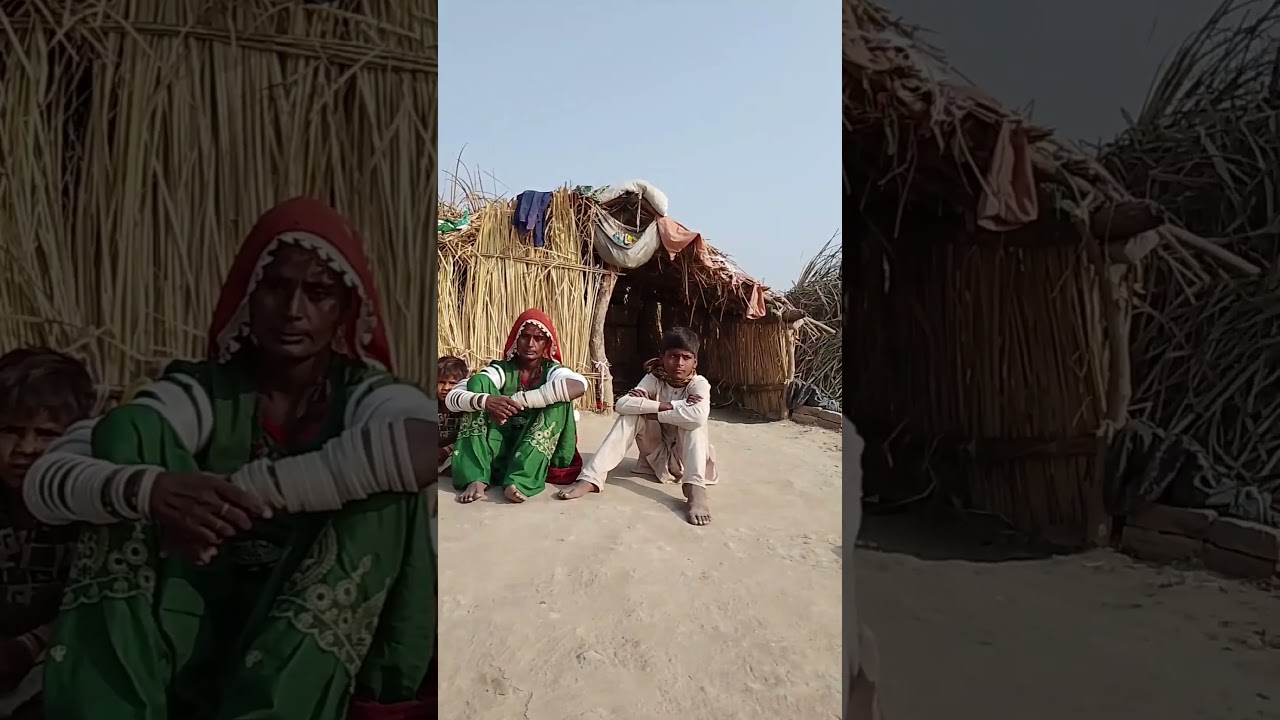 Situation of a Hindu family in Pakistan || This is a poor Hindu family living in the desert area. 🇵🇰