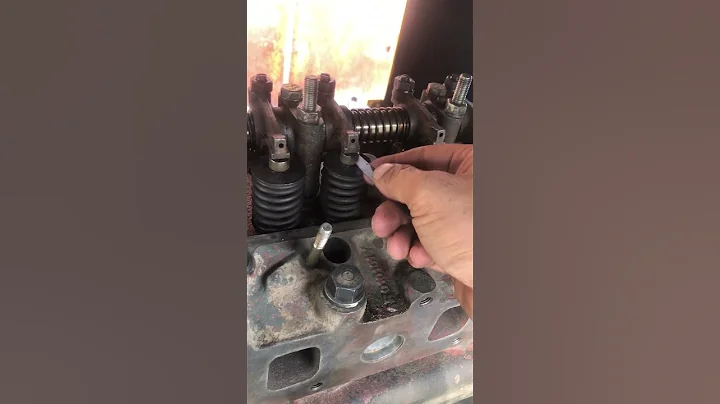 #engine #diesel #settings  tappet on weichai engine