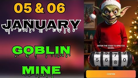 Goblin mine game code 05 January | Goblin Mine Game gift bags Code | Goblin Mine Game Daily Code |