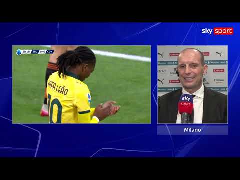 Video Milan-Como: l'intervista di Allegri a Sky Sport | Serie A
