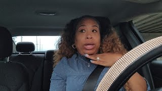 Vlogtober Day 6 Car Chat Workday Vibes...made A B12 Energy Drink And Stopped At Walmart