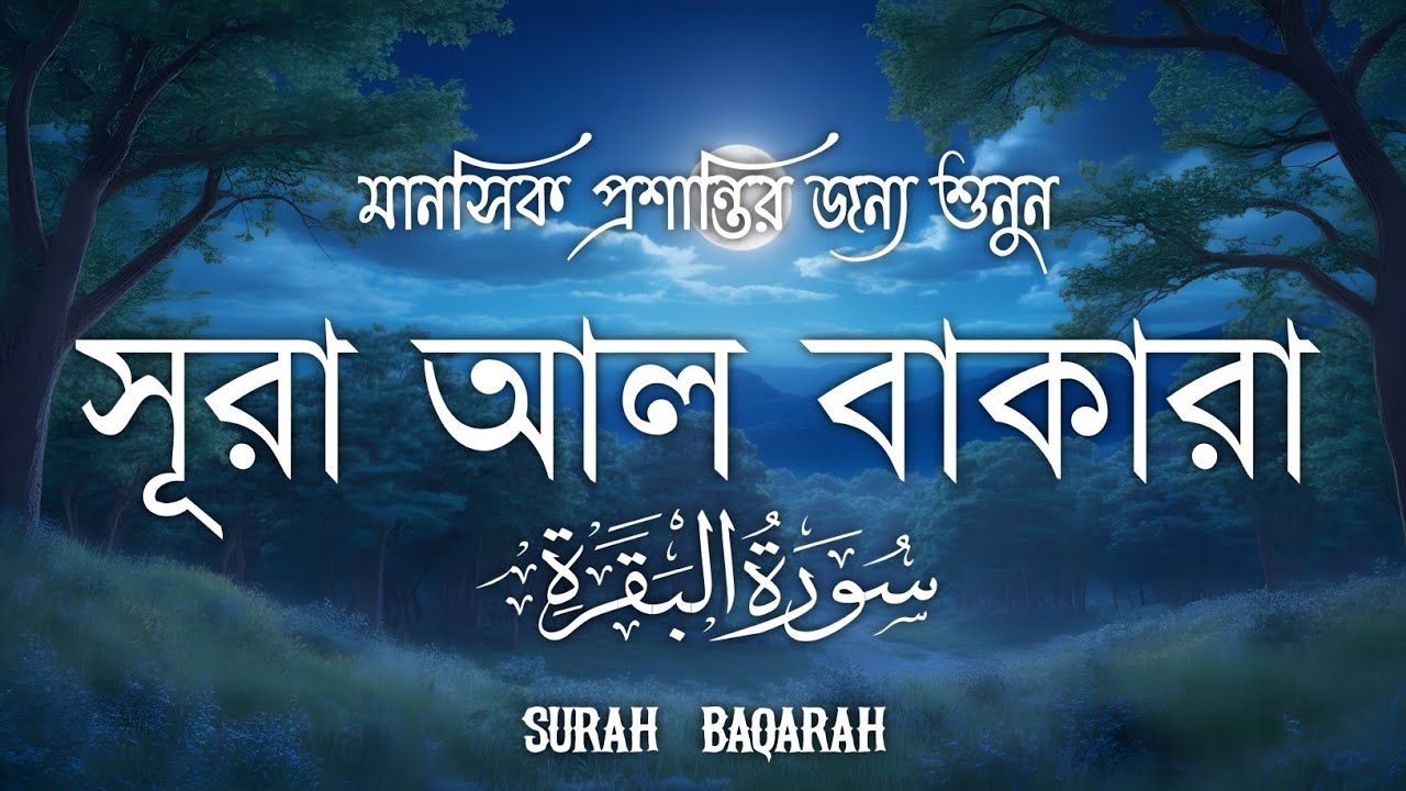 ঘরের উন্নতির জন্য সূরা বাকারা প্রতিদিন শুনুন I Surah Al Baqarah Full Quran Recitation | Alaa Aqel