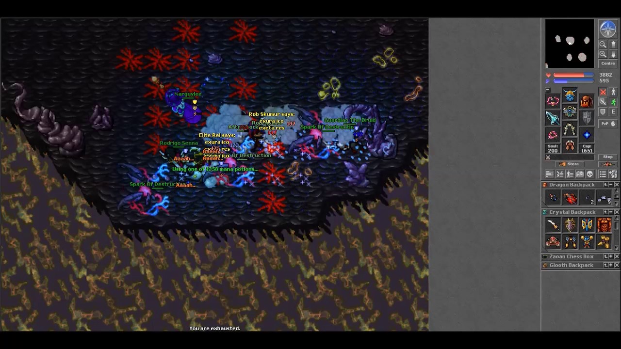 Tibia - Boss Realityquake # Fail