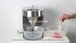 Famous Automatic Small Bubble Tea Equipment Single Head Popping Boba Making Machine Mini Boba Molding Maker Net Worth
