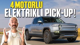 835 Beygi̇rli̇k Elektri̇kli̇ Pick-Up 4 Motorlu Rivian R1T