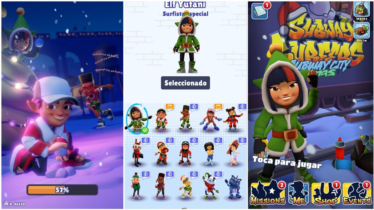 Subway Surfers World Tour: Subway City Xmas Elf Tricky Unlocked