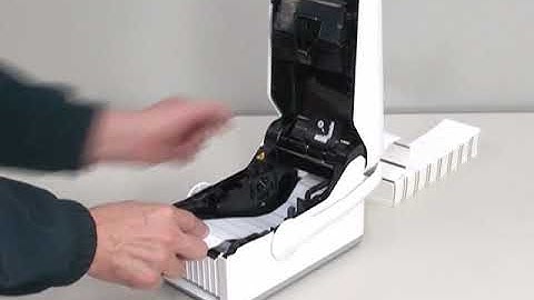 FX3-LX - Fan fold media loading