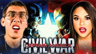 TRAGIC to Watch Our First Time Watching CAPTAIN AMERICA CIVIL WAR (2016) Reaction |Movie Reaction|