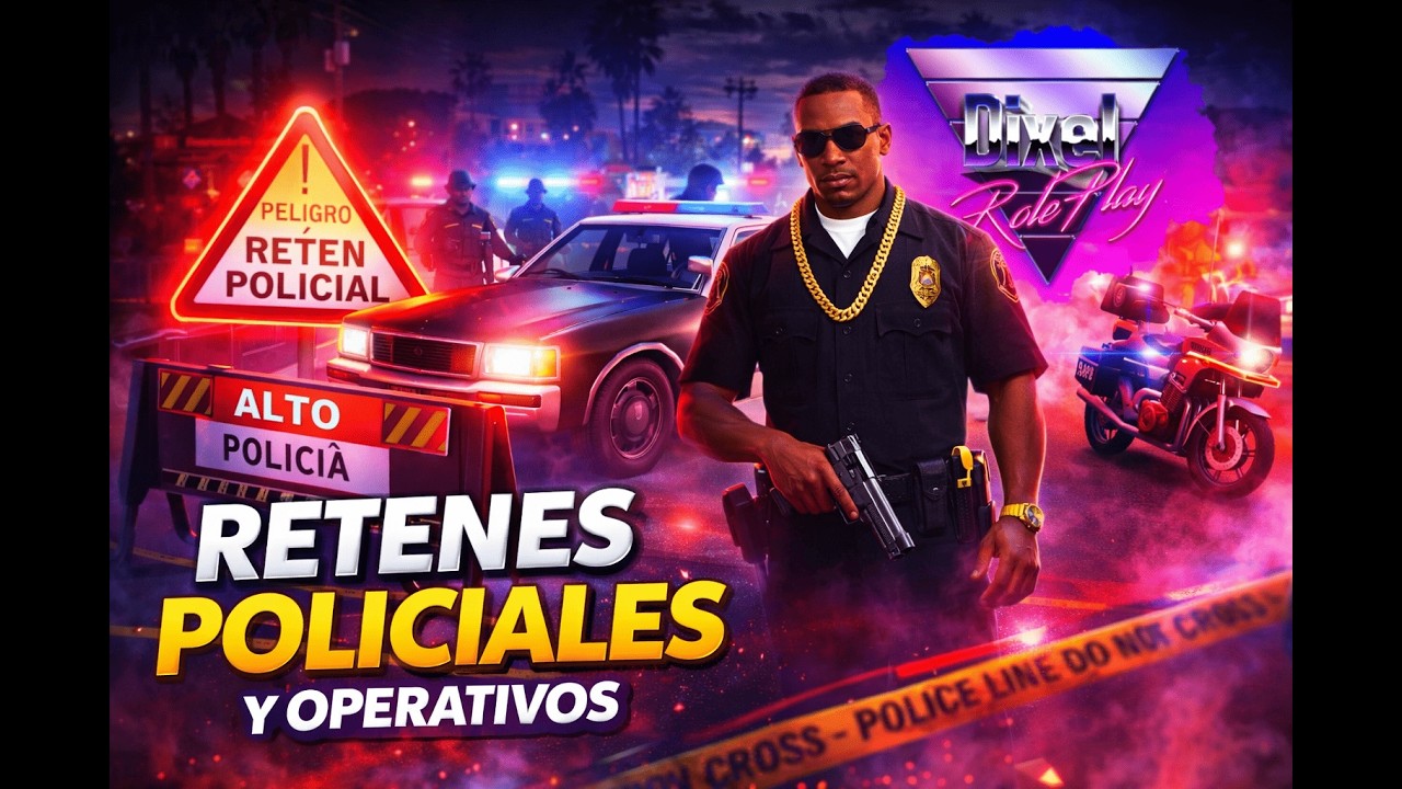 CONTROL DE POLICIA + OPERATIVO [DX:RP] [SAMP]