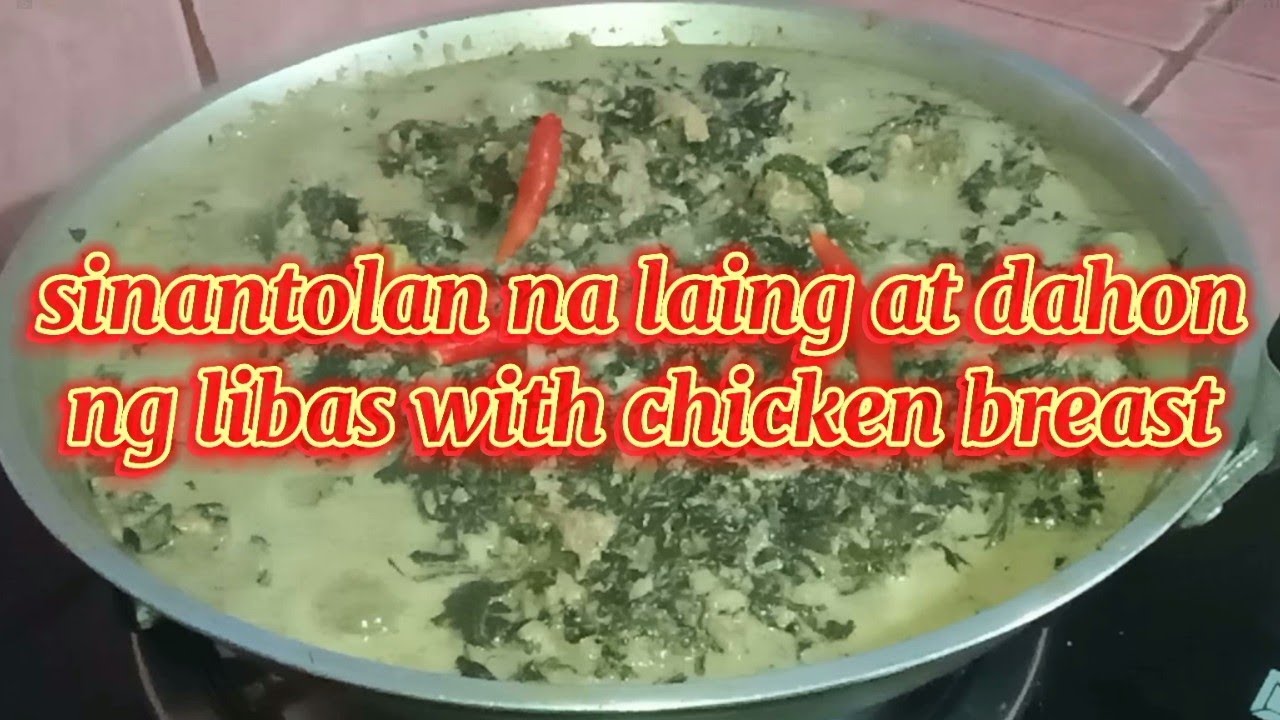 Paanu magluto ng sinantolan na laing 