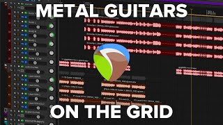 How To Edit Metal Guitars To The Grid In Reaper (The Pro Way)