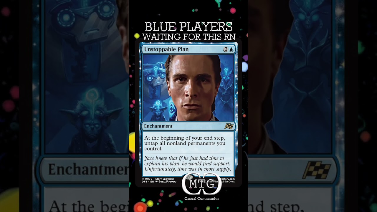 Blue being all sweaty and stuff - MTG Casual Commander 