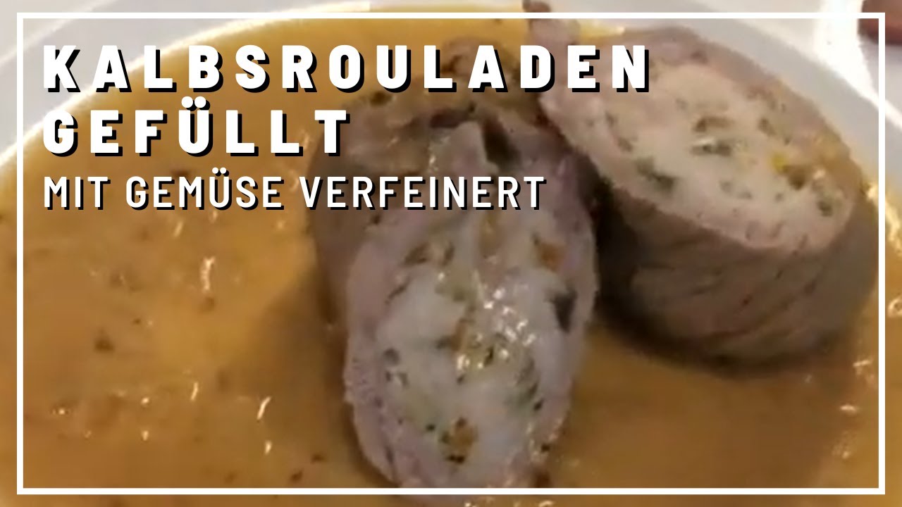 Kalbsrouladen gefüllt #gerykocht - YouTube