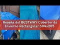 Reseña del BESTWAY Cobertor de Invierno Rectangular 304x205 cm para Piscinas Rectangulares de 300x20