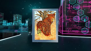 CM#084, Untitled,16/11/2021 SIRISINLAPIN META Art for Life ๙๐ “Tiger” Artworks NFT Collection