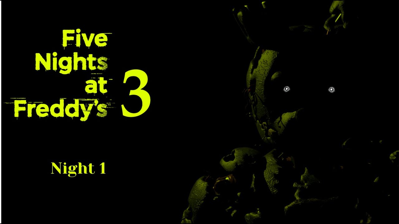 Five Nights At Freddy's 3 --- Night 2 