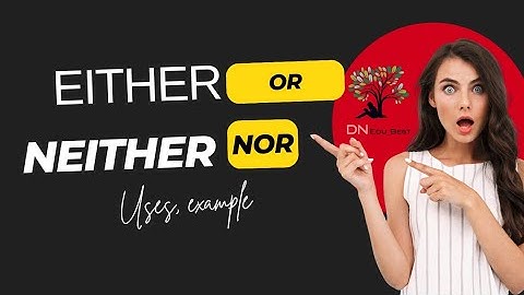 Either Or vs Neither Nor | Learn the Difference with Examples | English Grammar Lesson