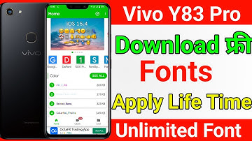 Vivo Y83 Pro Download Free Font | How To Change Free Font Style On Vivo Y83 Pro