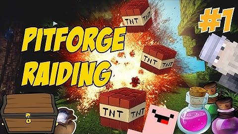 Raiding On Pitforge! #1 RAID | POT OVERLOAD & PROFIT