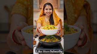 5 मिनट में बनाएं टेस्टी पोहा 😍|#shortsfeed #shorts #sanjukirasoi #nasta #breakfast #foodie #poha