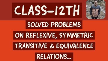 SOLVED QUES | SHOW THAT RELATION R ON THE SET OF INTEGERS 2 DIVIDES A - B IS AN EQUIVALENCE RELATION