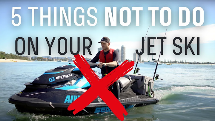 DON'T DO THIS ON YOUR JETSKI! - 5 Things NOT To Do Your Jet Ski