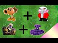 Plants vs Zombies Fusion Hack Animation ( Peashooter + Sans + Thanos + Faceless Void )