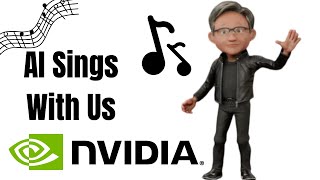 Nvidia AI Sings A Song Written by Jensen Huang (Incl. Sing Along)