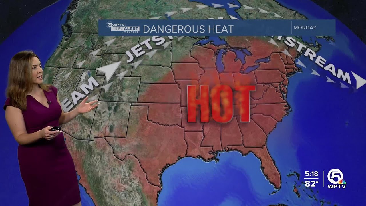 WPTV First Alert Weather Forecast for Morning of Monday, June 23, 2025