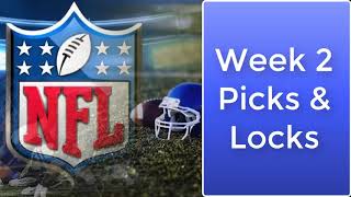 2020 Week 2 NFL Picks and Locks
