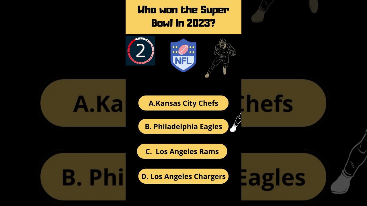 Guess the Super Bowl 2023 Champion! 🏆 