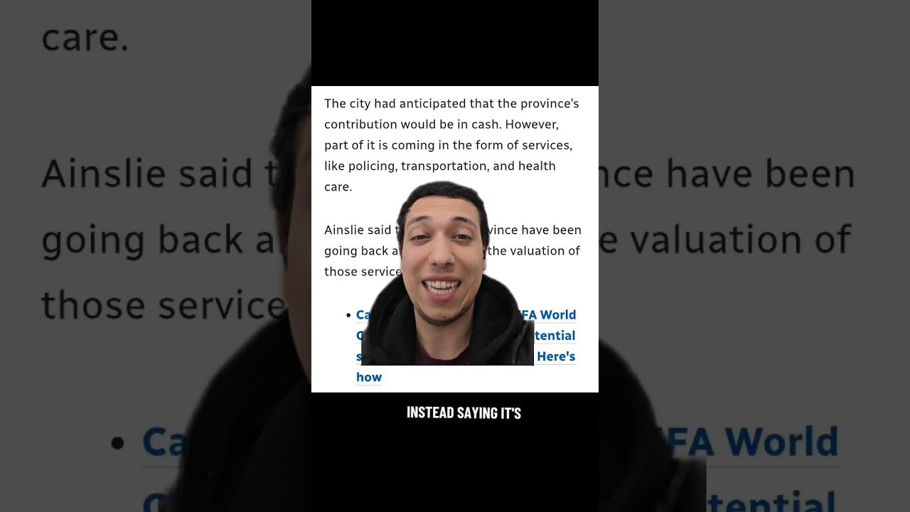 The Ontario government still has not signed a deal guaranteeing funding for the upcoming FIFA World