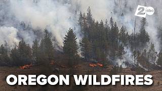 Some Central Oregon wildfires have been 100% contained. Which ones remain