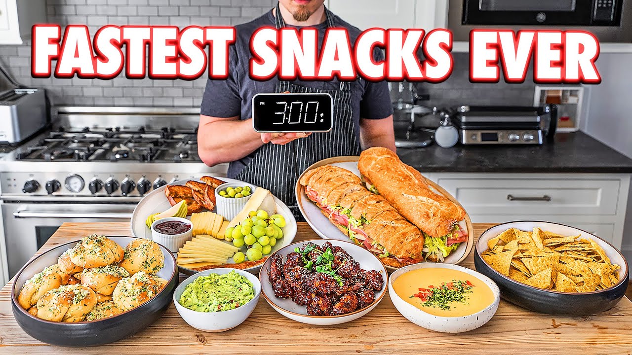 Last Minute Super Bowl Food Spread In 3 Hours | Joshua Weissman