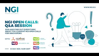 NGI Open Calls: Q&A Session