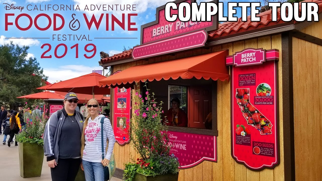 Food and Wine Festival 2019 - Disney California Adventure COMPLETE overview!