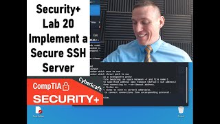 Implement a Secure SSH Server - CompTIA Security+ Lab 20