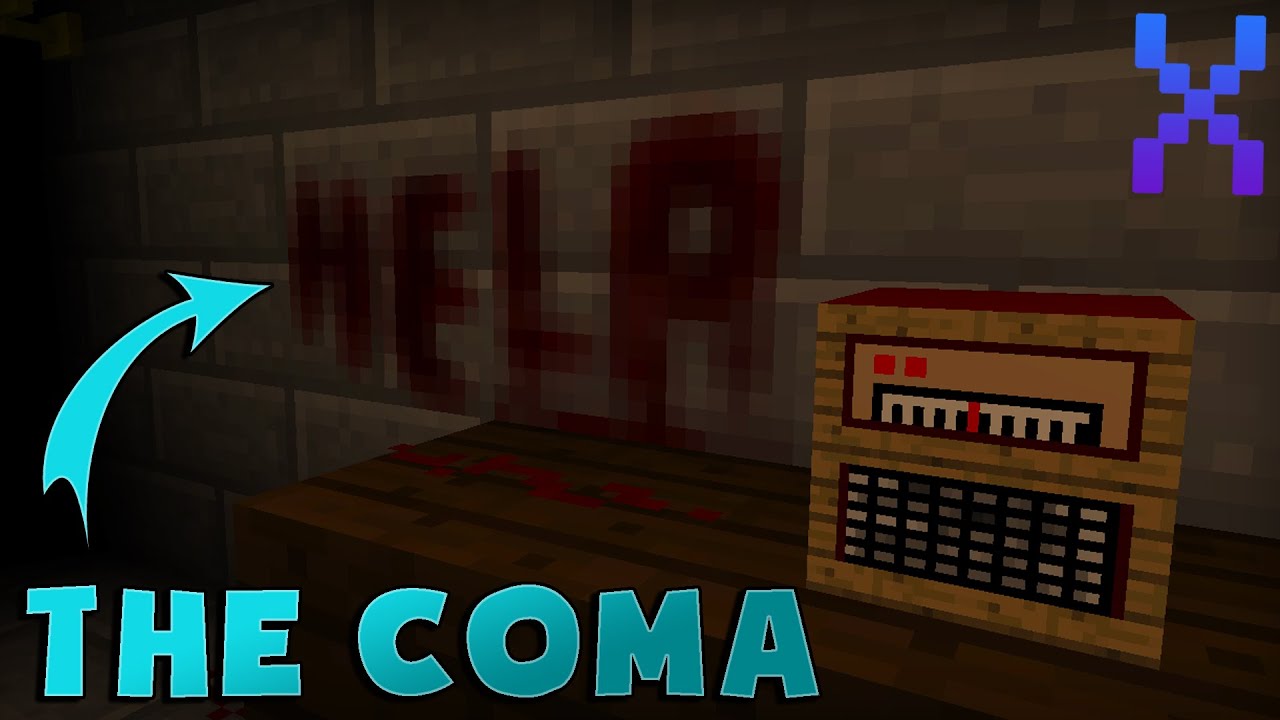 Хоррор Карта "The Coma" - Minecraft (Очень страшные скримеры!)
