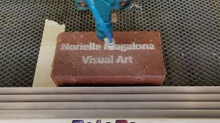 Thunder Nova 63/130 Engraving red clay bricks.