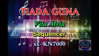 Vita Alvia - Tiada Guna || Remix [karaoke] || sx-KN7000