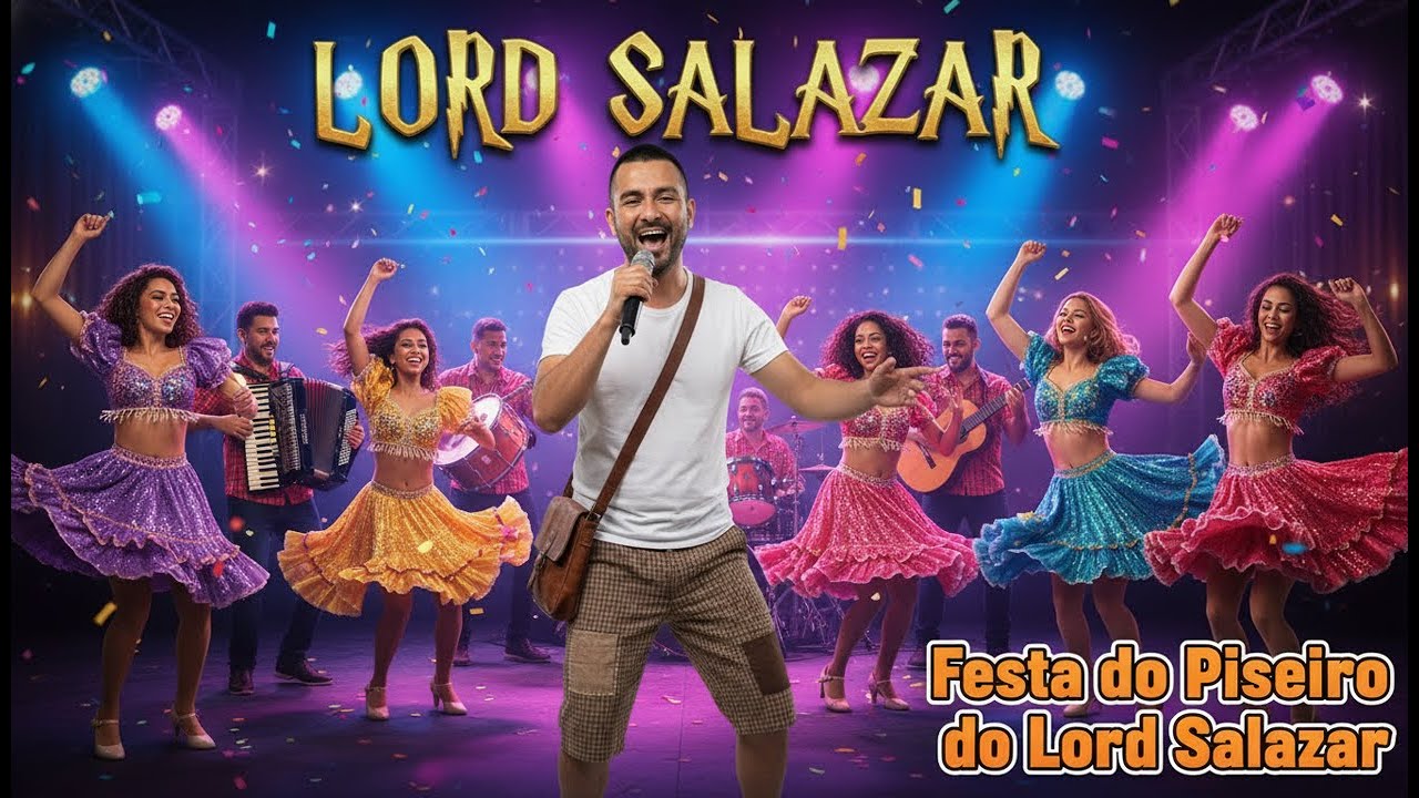 Festa do Piseiro ao raiar do dia do Lord Salazar