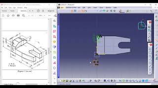 CATIA TUTORIAL 3D SKETCH 1 FIGURE 3